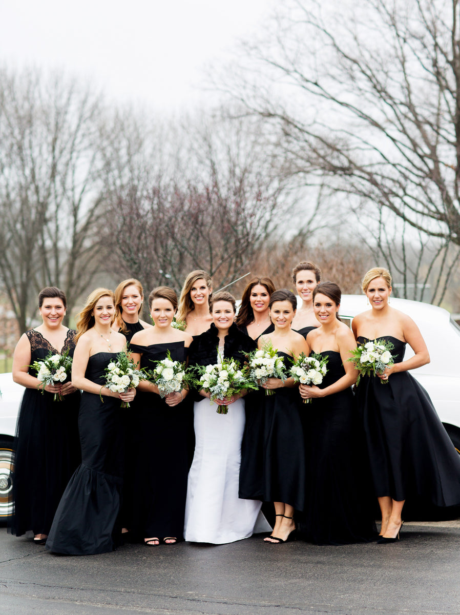 Black Tie | Bella Bridesmaids Black Tie | Bella Bridesmaids