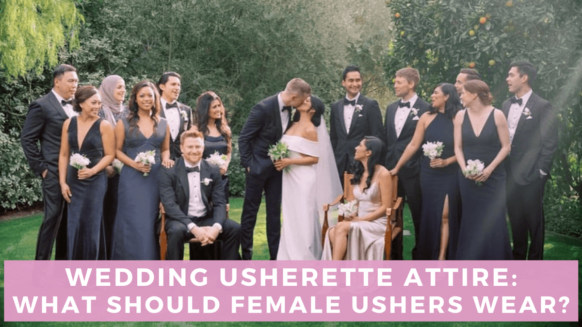 Female Usher Attire What Should Usherettes Wear Bella Bridesmaids