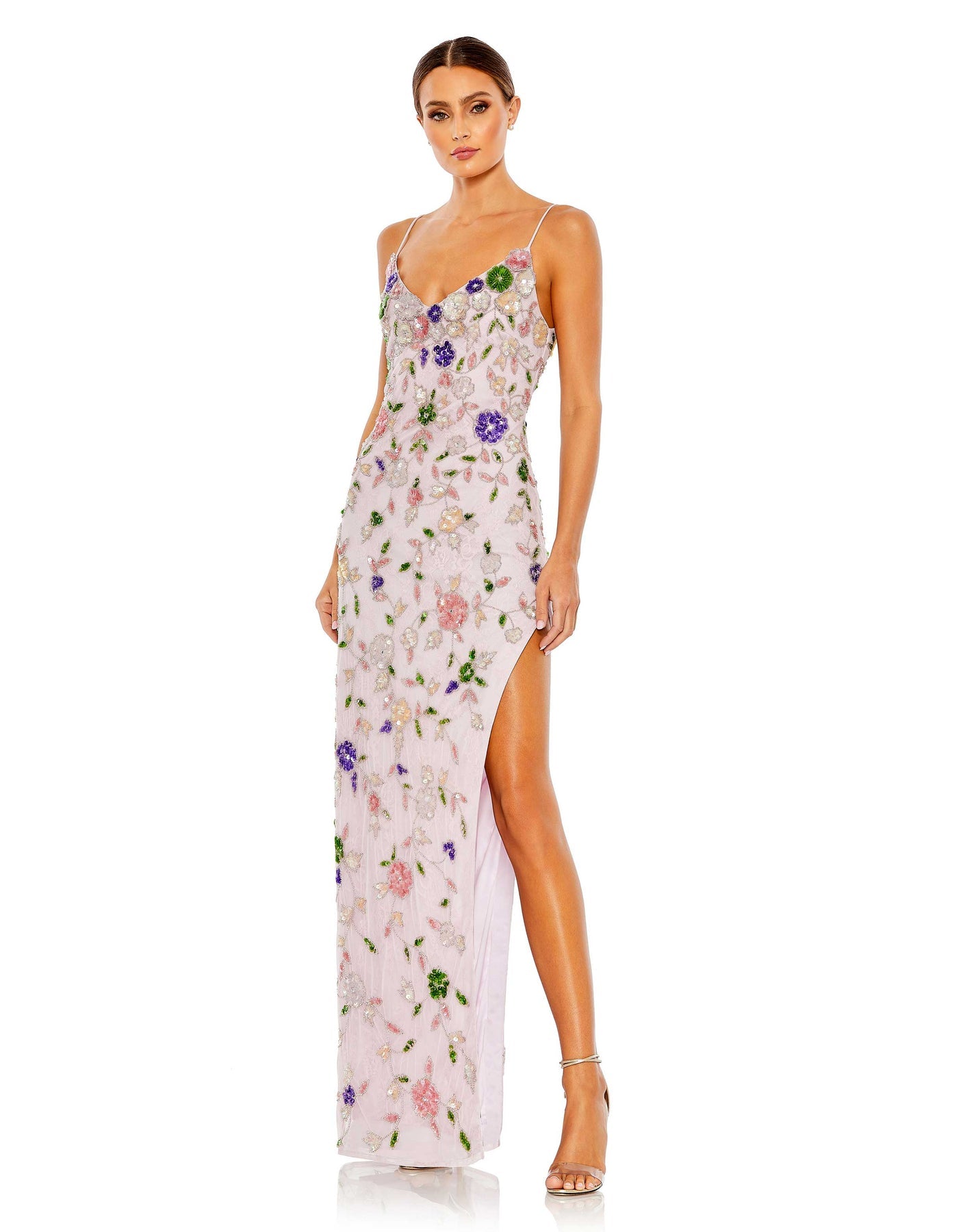 mac duggal floral maxi dress Mac Duggal Dress 10893