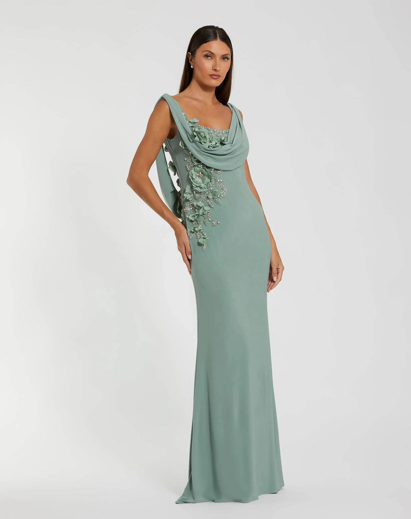 Mac Duggal Dress 11910 in Sage Mac Duggal Dress 11910 in Sage
