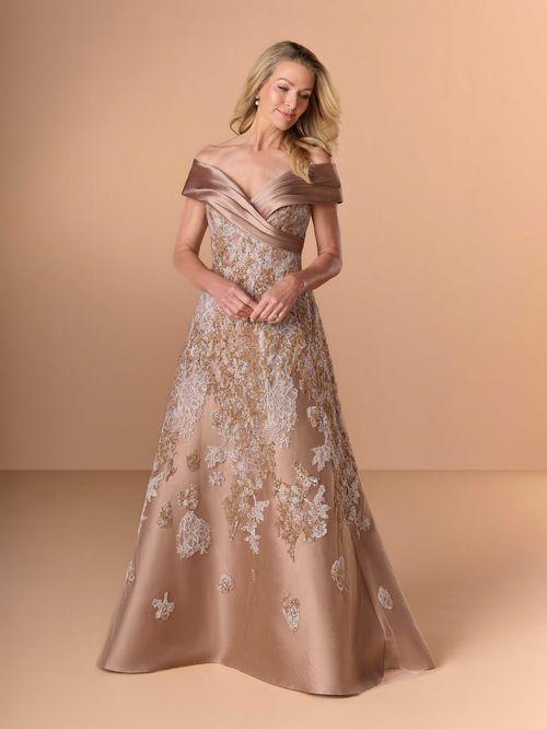 elegance dress shop Christina Wu 17270 Gold Rhinestone/Crystal Sizes Dancing Queen 3275 - size:medium clearance_05.04.2024