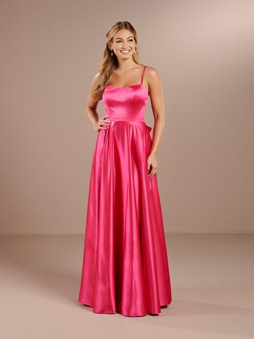 strapless open back dress Tessie Dress in Blush