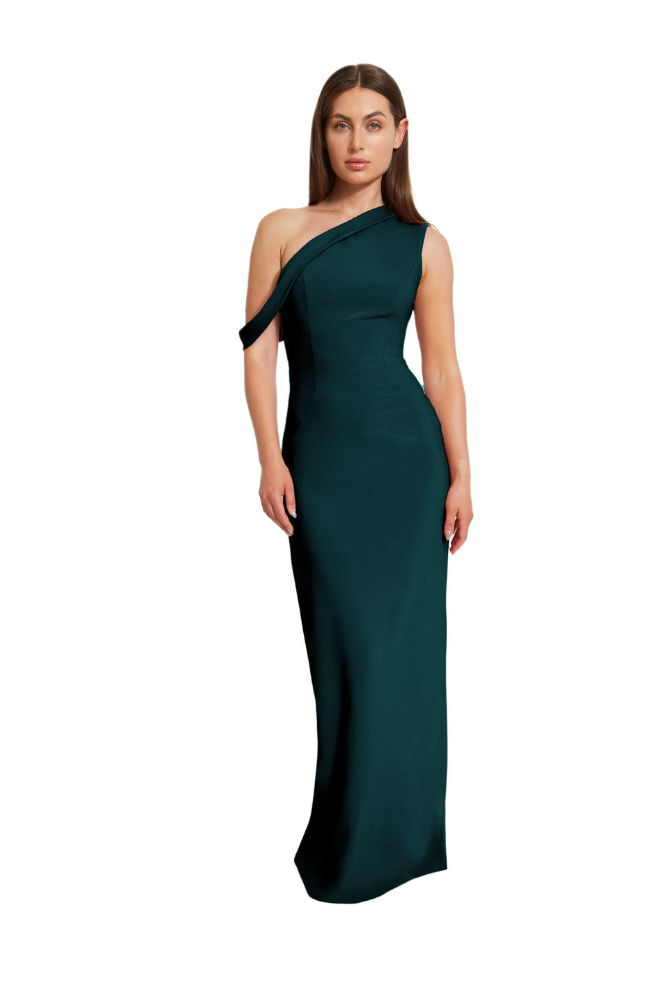 pine bridesmaid dresses Wedtrend Women Wedding Party Dress A-Line Halter Floor-Length Pine Chiffon Bridesmaid  Dress – WEDTREND main image 0