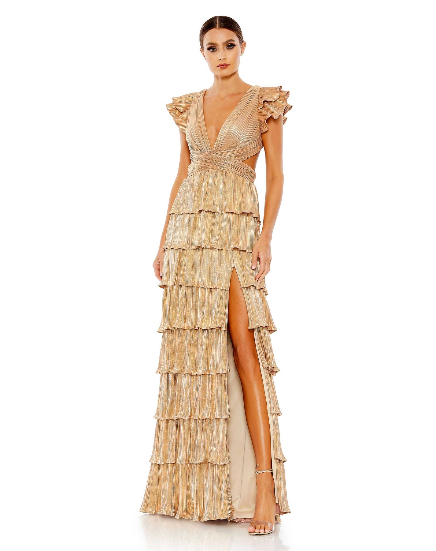 slim fit dress slacks TUCK UP TAFFETA MINI DRESS – Viktor&Rolf main image 1