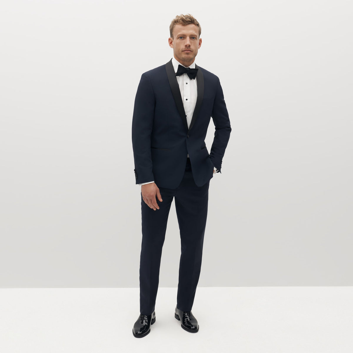 Men s Navy Tuxedo Pants Bella Bridesmaids