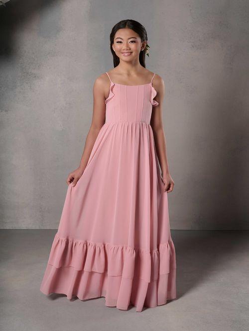 Christina Wu Celebration Junior Bridesmaid Dress 32289 Butter Lux