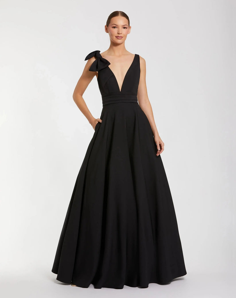 Mac Duggal Dress 49972 in Black | Bella Bridesmaids Mac Duggal Dress 49972 in Black | Bella Bridesmaids