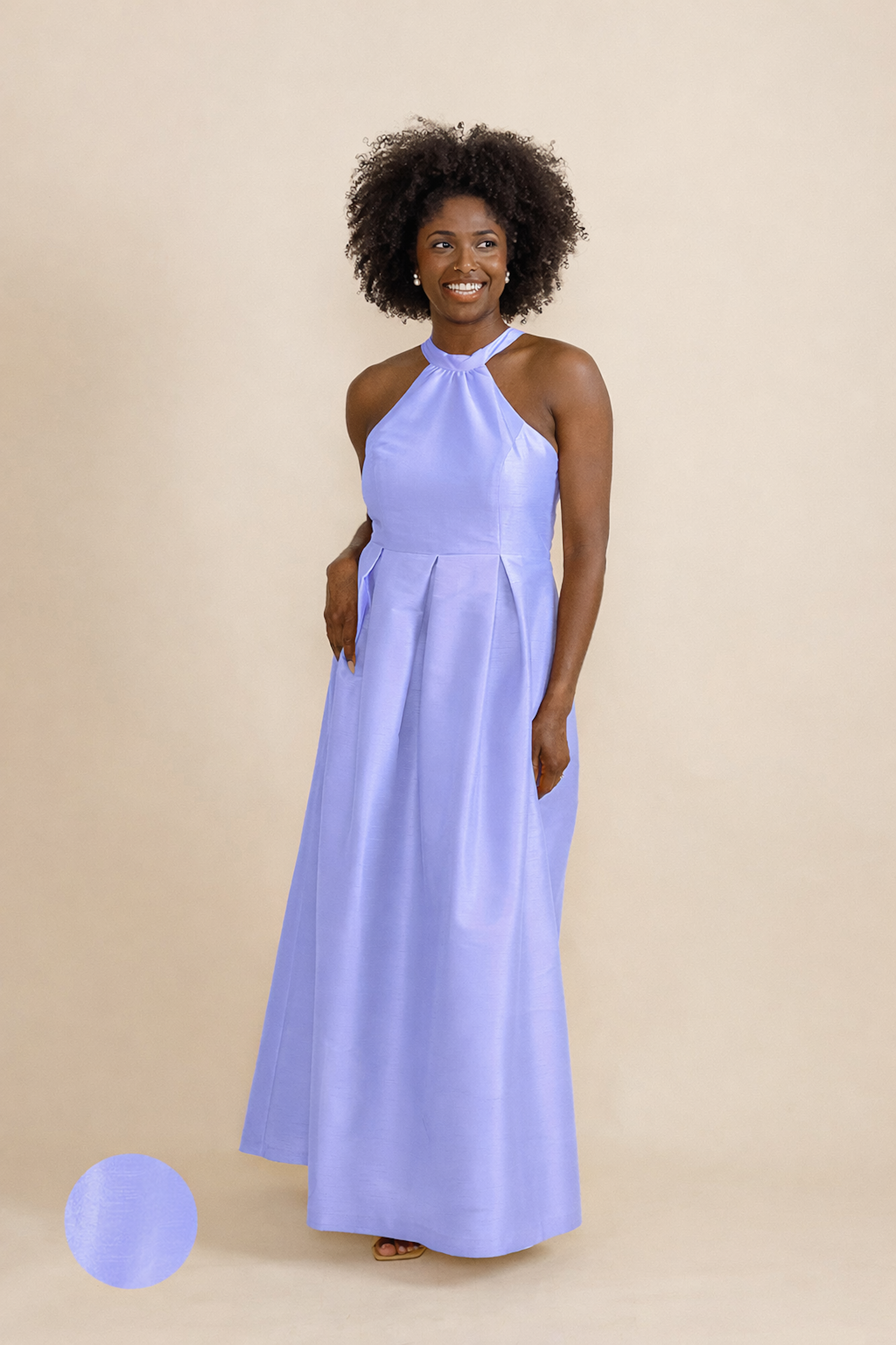 Abby Bodice with Dahlia Skirt in Shantung | Bella Bridesmaids