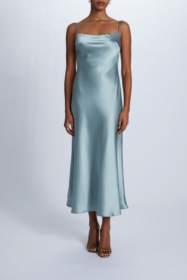 Amsale Bridesmaid Dress Andy GB266S Lipstick Red