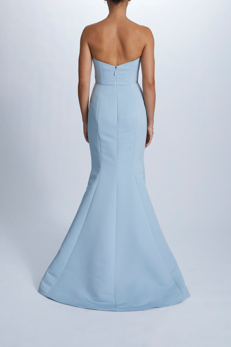 crumb catcher bridesmaid dresses Sherri Hill 55635 Crumb Catcher Neckline Ruffle Dress