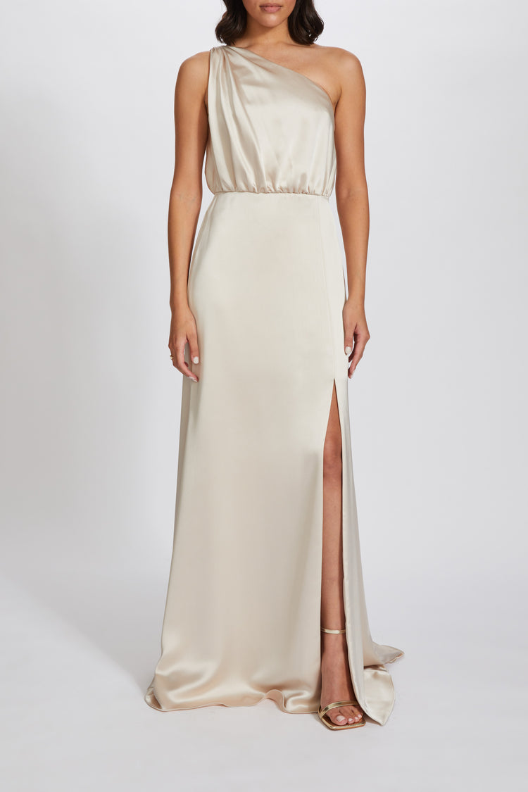 Amsale Bridesmaid Dress Caprice GB247S Jade