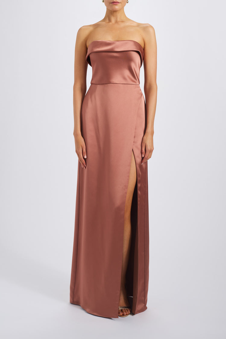 amsale foldover strapless midi dress Bridesmaid Lior GB306S Cayenne 21+ the playful polka dot Barry. Wang Blue Floral Select Sweater Size:L