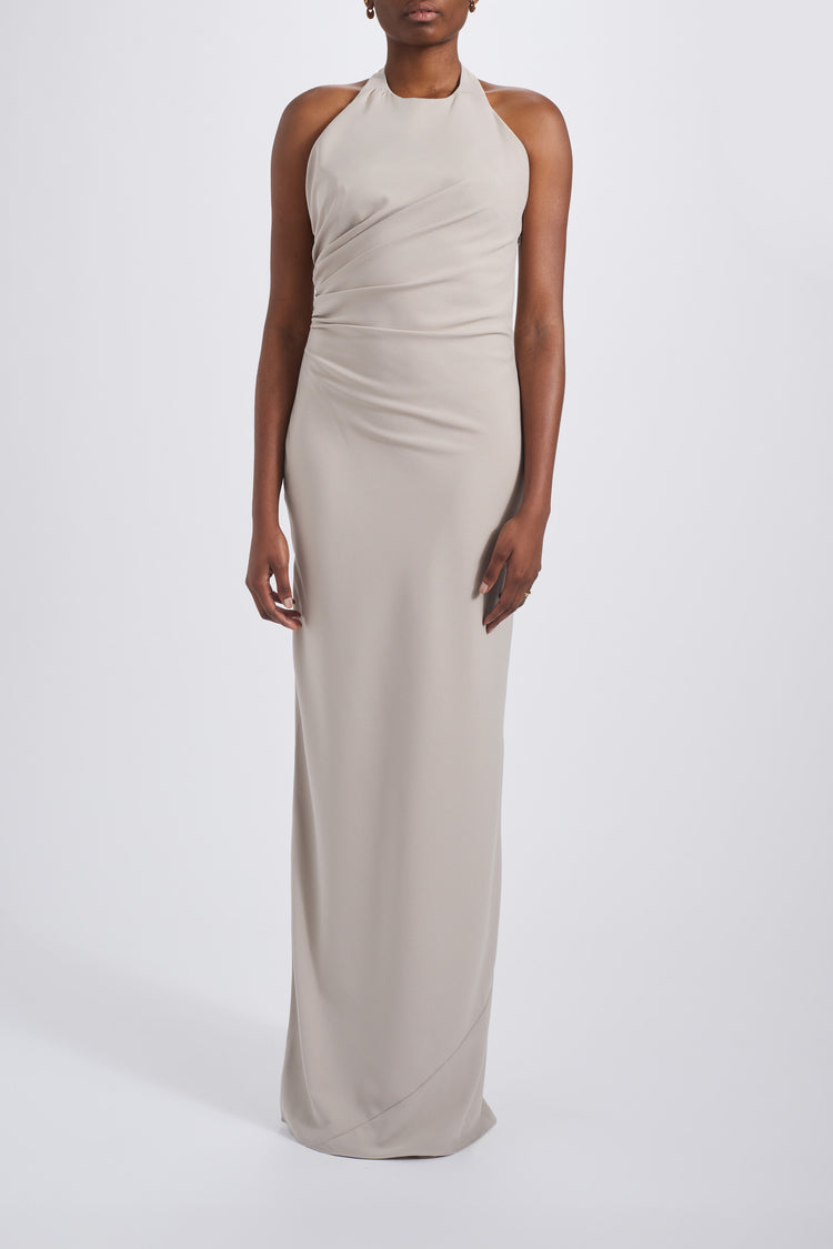 Amsale Bridesmaid Dress Murphy GB340P Platinum Amsale Bridesmaid Dress Murphy GB340P Platinum
