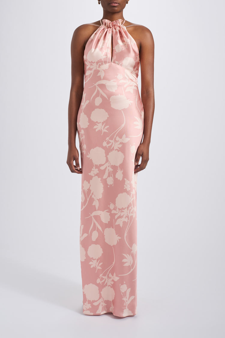 Amsale Bridesmaid Dress Vida GB324R Ice-Multi