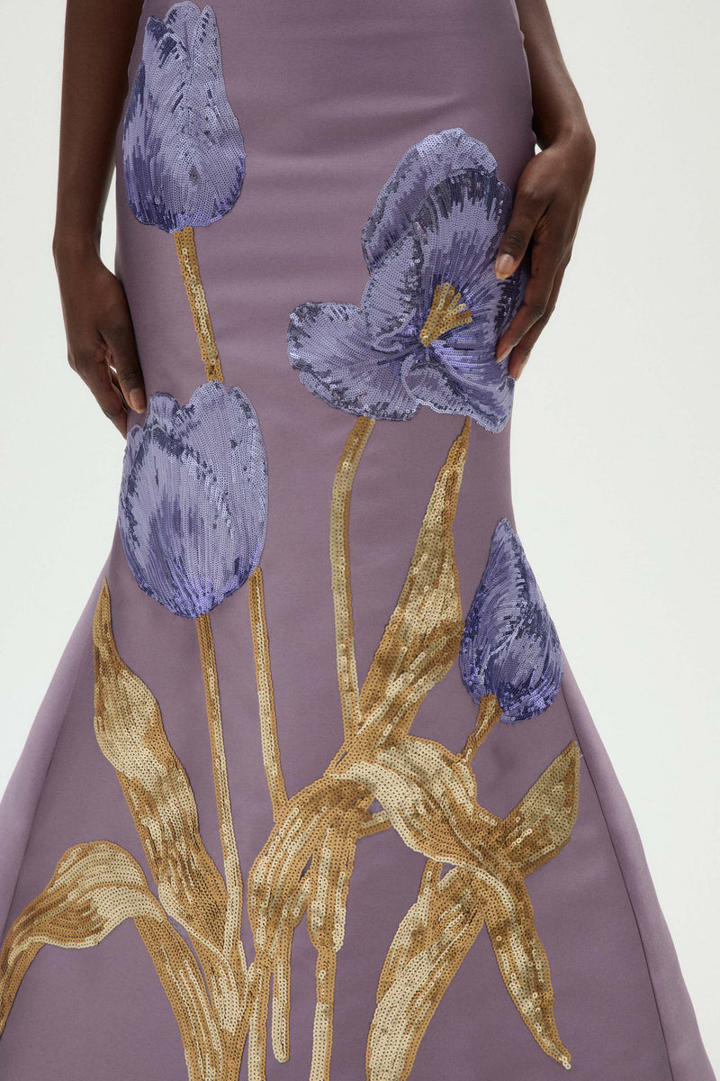 Amsale Evening P800M in Violet Amsale Evening P800M in Violet