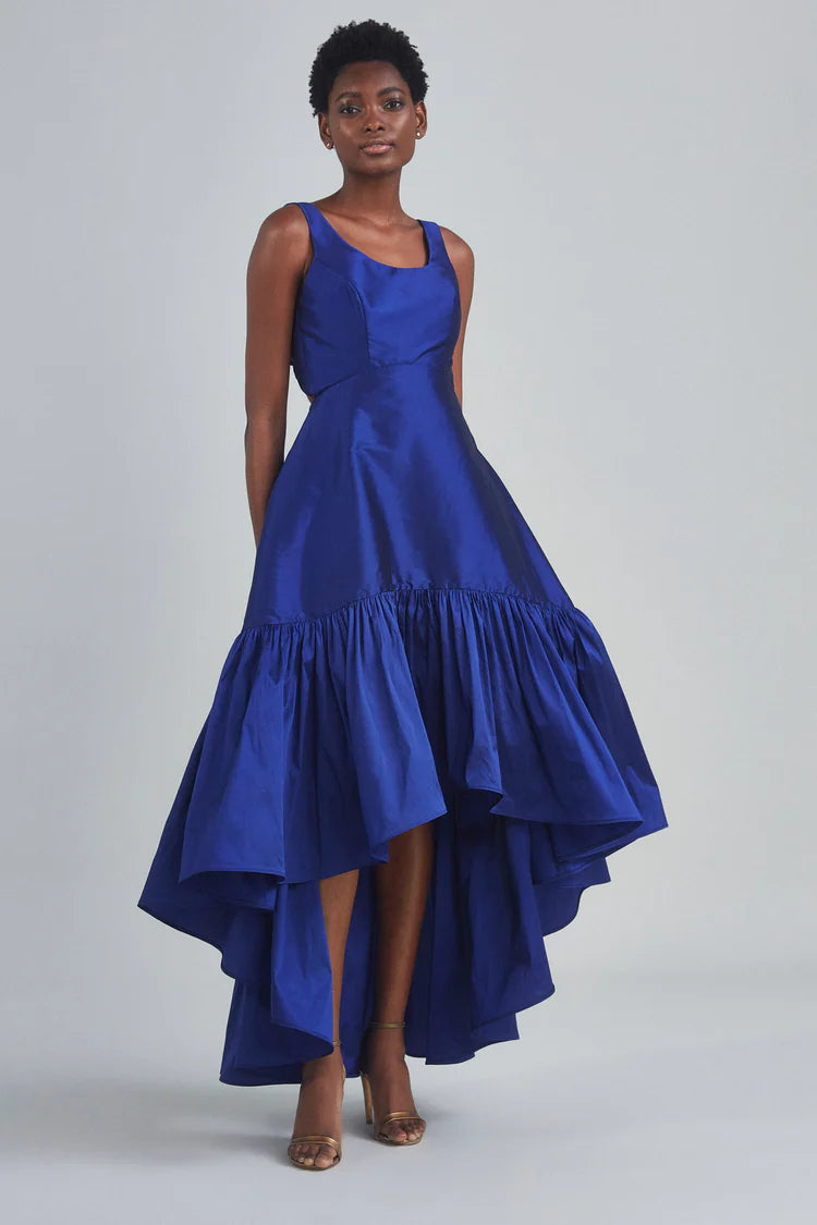 Adrianna papell top hi low dress