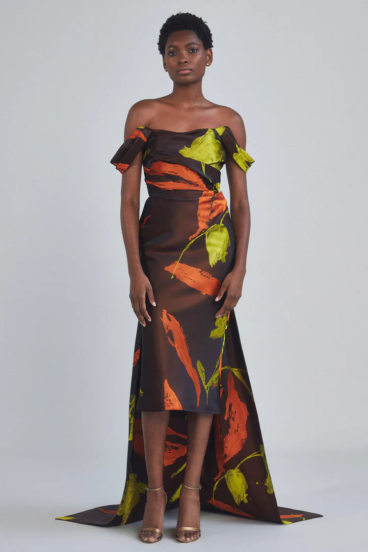 Amsale Evening Dress P408J Bella Bridesmaids