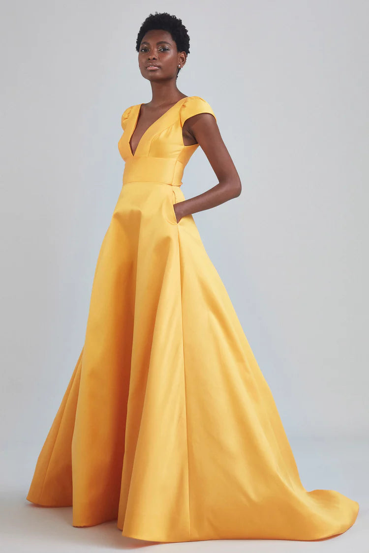 Amsale Evening Dress P411M Bella Bridesmaids