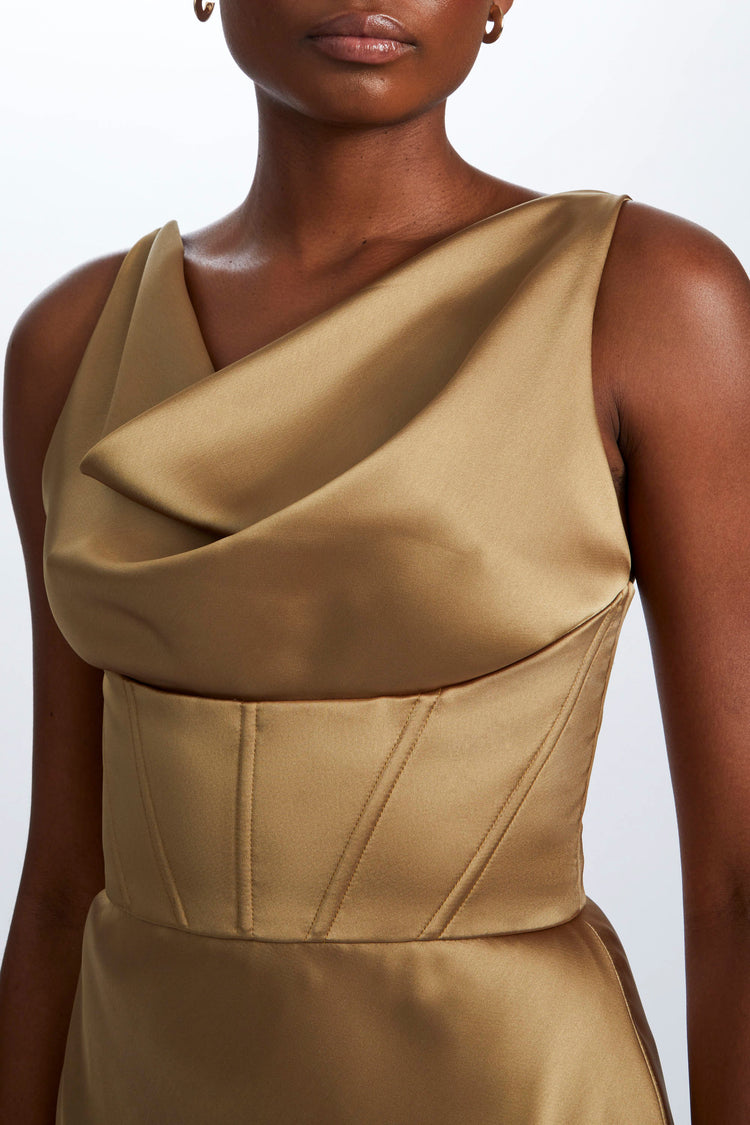Amsale Bridesmaid Dress P722S & Bella Bridesmaids