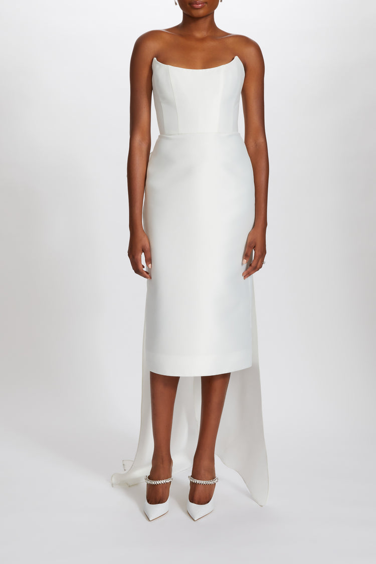 Amsale little white 2025 dress