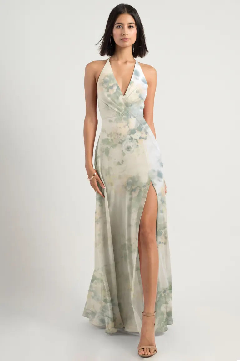 Jenny Yoo Bridesmaid Dress Bryce Print Bella Bridesmaids