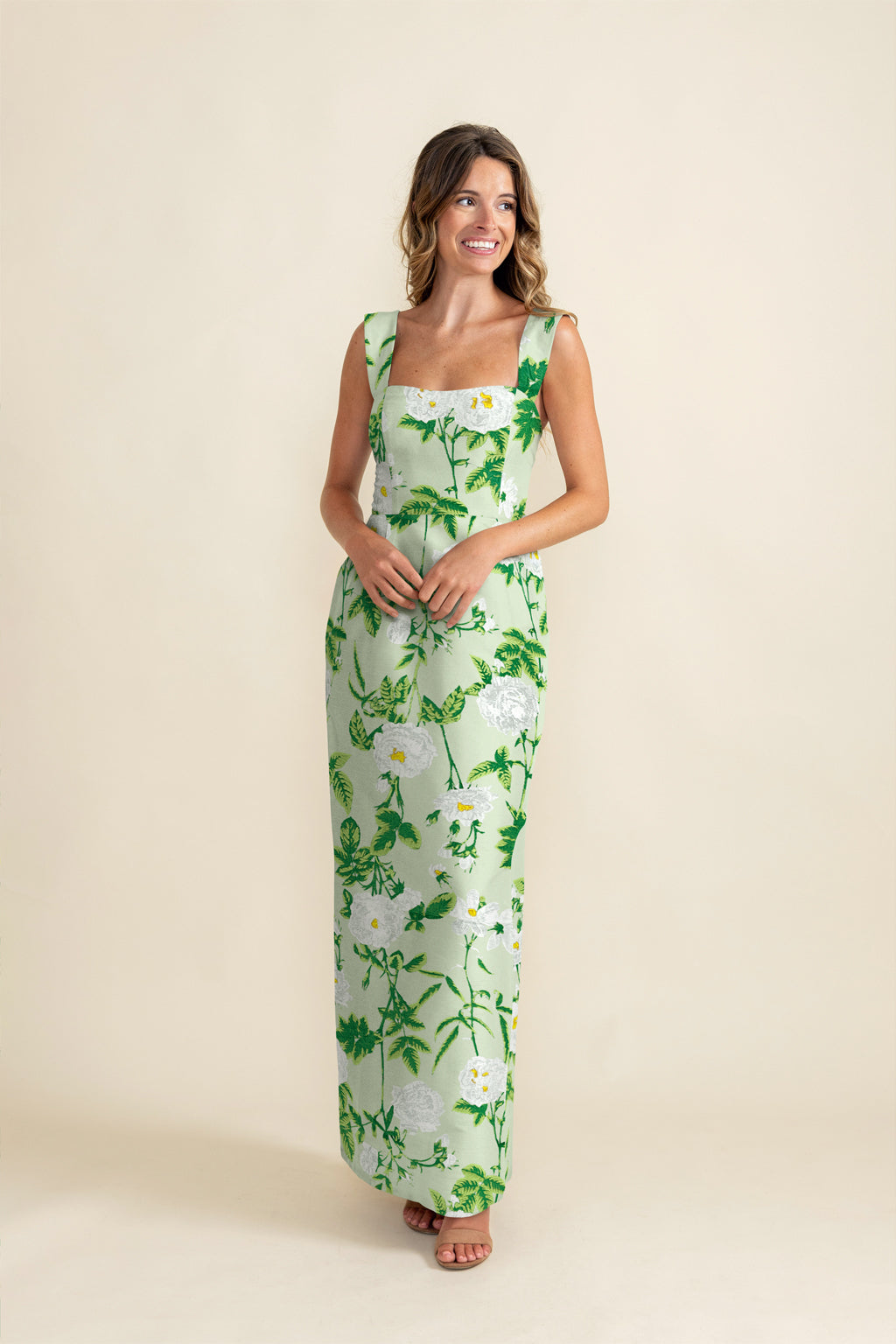 Beckett Bodice with Brunch Skirt in Camellia Jacquard | Bella