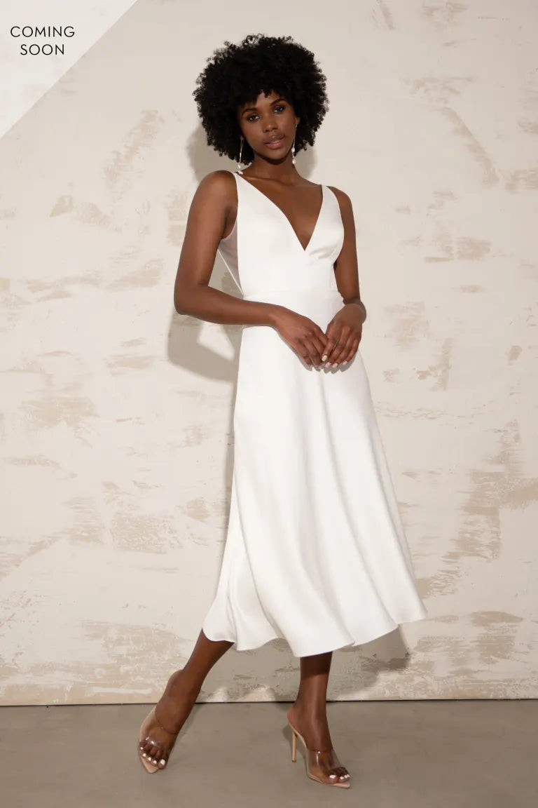 Jenny Yoo Little White Dress Caroline Bella Bridesmaids