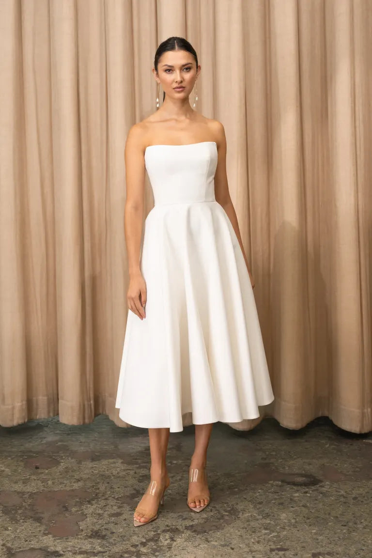 Jenny Yoo Little White Dress Carrie Jenny Yoo Little White Dress Carrie