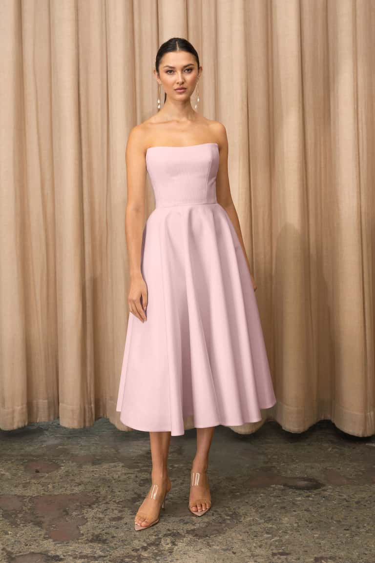 Jenny Yoo Dress Carrie in Powder Pink Jenny Yoo Dress Carrie in Powder Pink