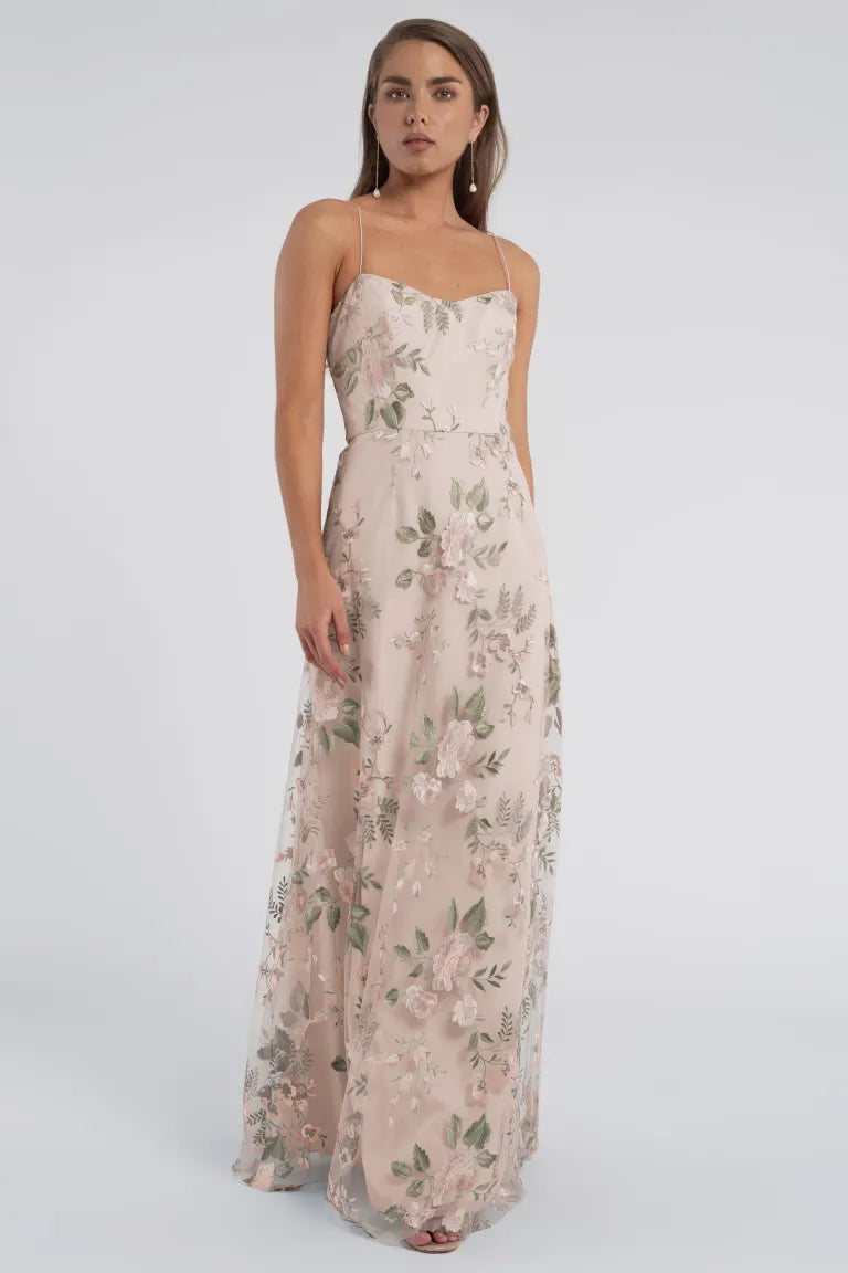 Jenny yoo top soft blush