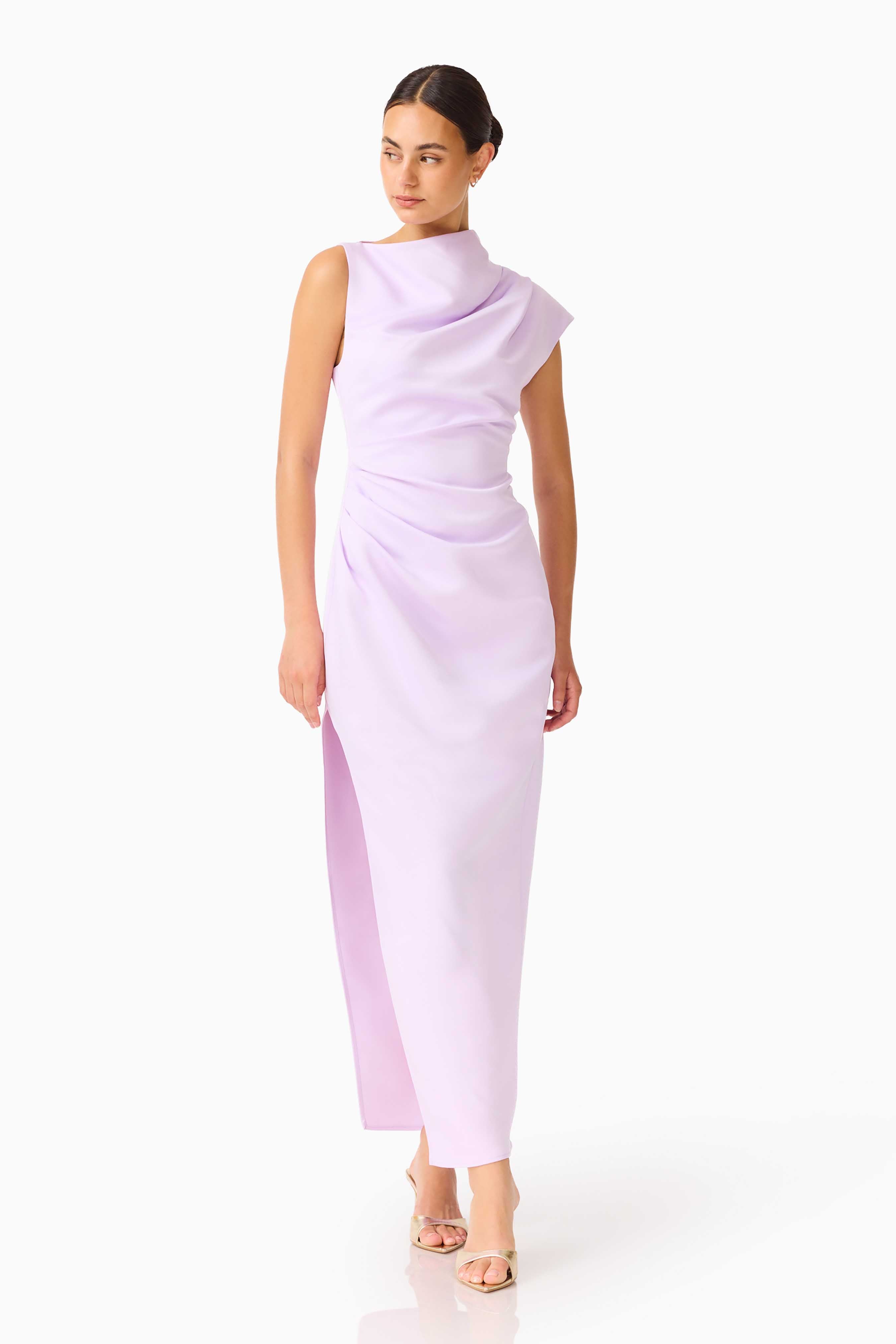 Coralie Maxi Gown - Purple - M