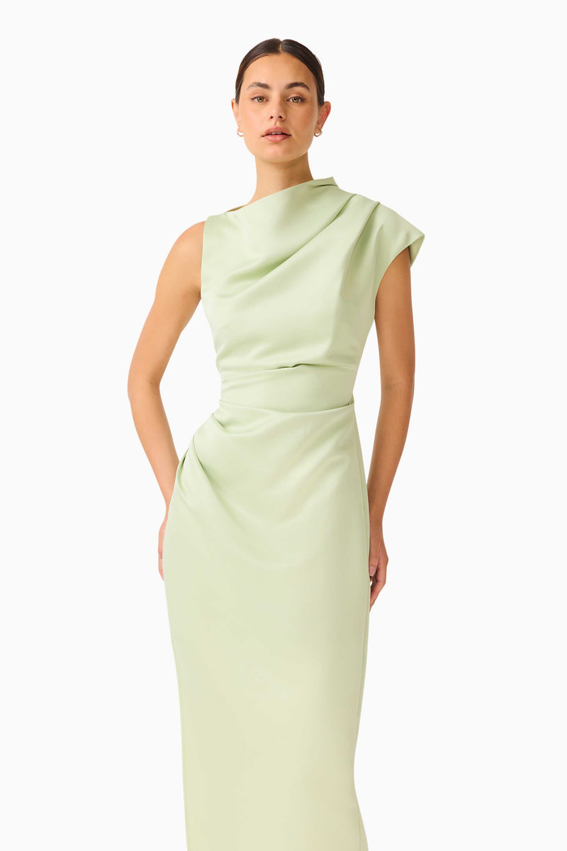 Coralie Maxi Gown in Sage Green | Bella Bridesmaids Coralie Maxi Gown in Sage Green | Bella Bridesmaids