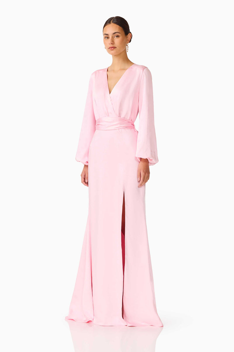 Kai Maxi Dress in Pale Pink | Bella Bridesmaids Kai Maxi Dress in Pale Pink | Bella Bridesmaids