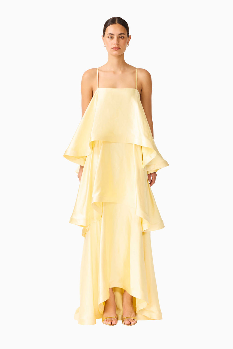 floral white lace dress The Whitby Gown in White Chantilly Lace 8 / White Chantilly Lace