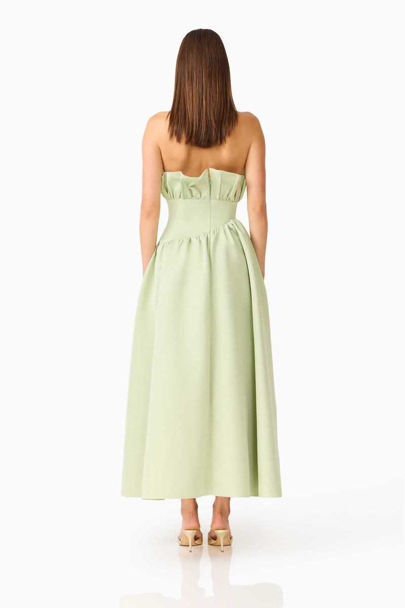 Laurel Sleeveless Maxi Dress in Sage Green | Bella Bridesmaids