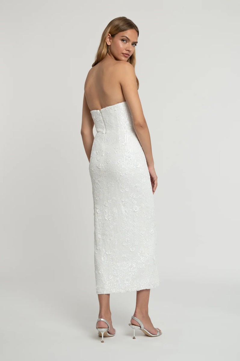 Jenny Yoo Little White Dress Frances | Bella Bridesmaids