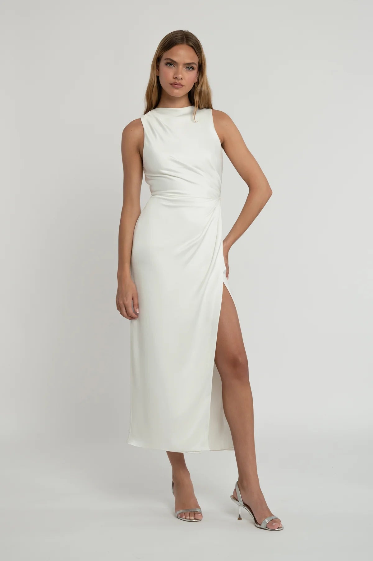 Jenny Yoo Little White Dress Patricia | Bella Bridesmaids