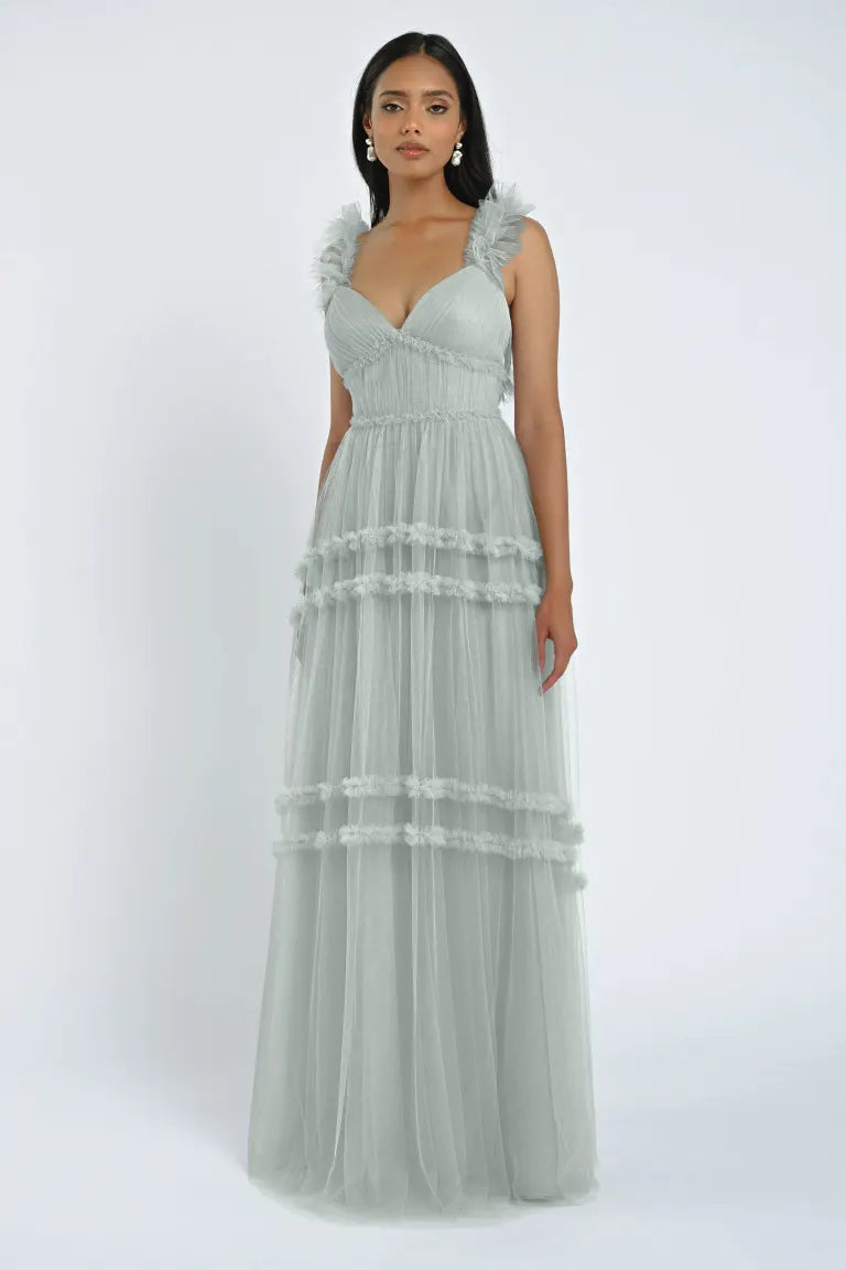 jenny yoo junior bridesmaid dresses Bride Color:Wine red Will Burge Sparkle and pockets? Count The Riley dress features