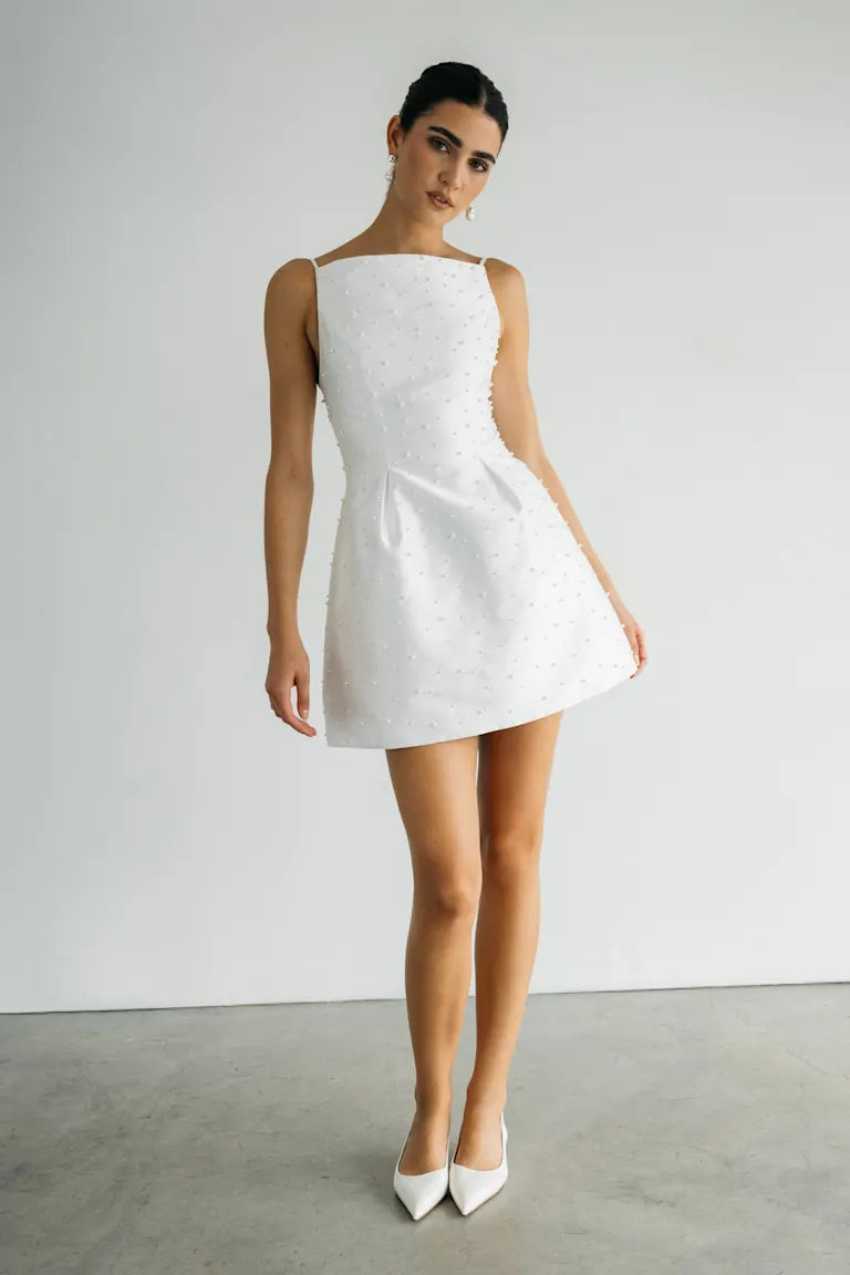 navy blue dress for baby girl Jenny Yoo Little White Dress Hannah