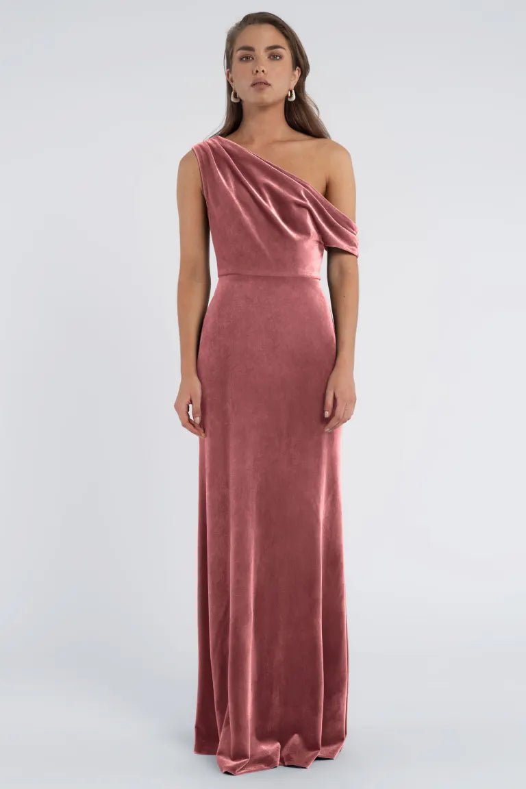 Jenny Yoo Bridesmaid Dress Jordan Cinnamon Rose