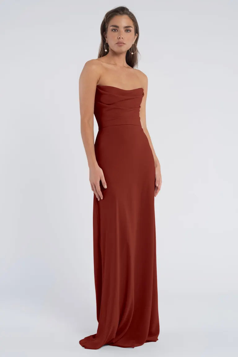 Jenny Yoo Bridesmaid Dress Liv Rust