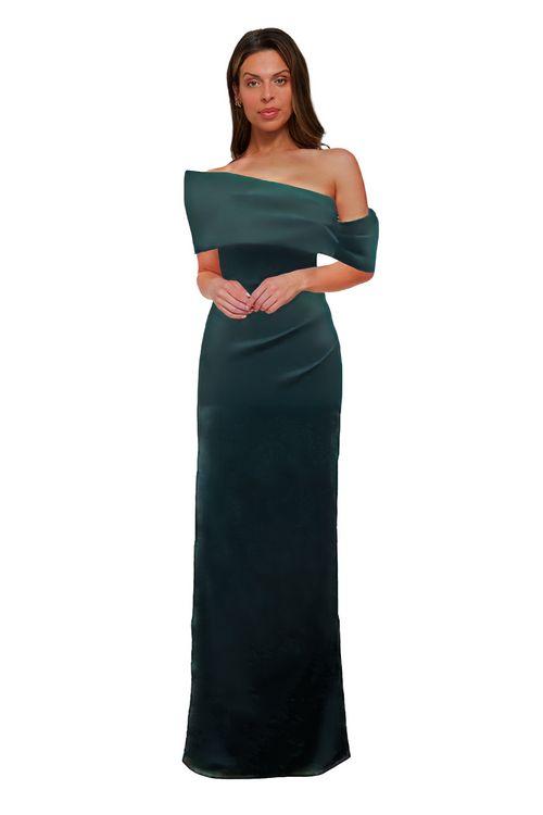 thistle bridesmaid dress Mid-Century Modern Styled New Mexico Desert Elopement: Johana &  Patricka&b bridal shop