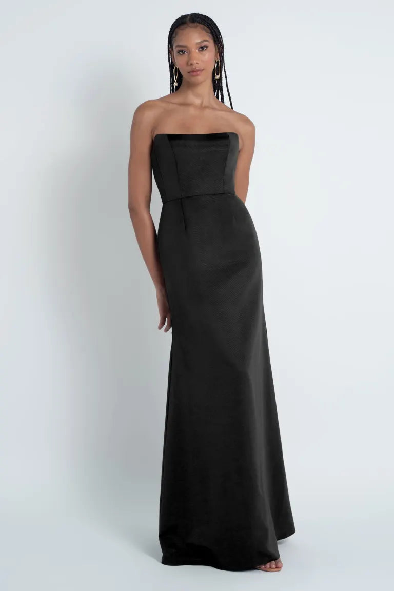 Jenny Yoo Bridesmaid Dress Paige Black