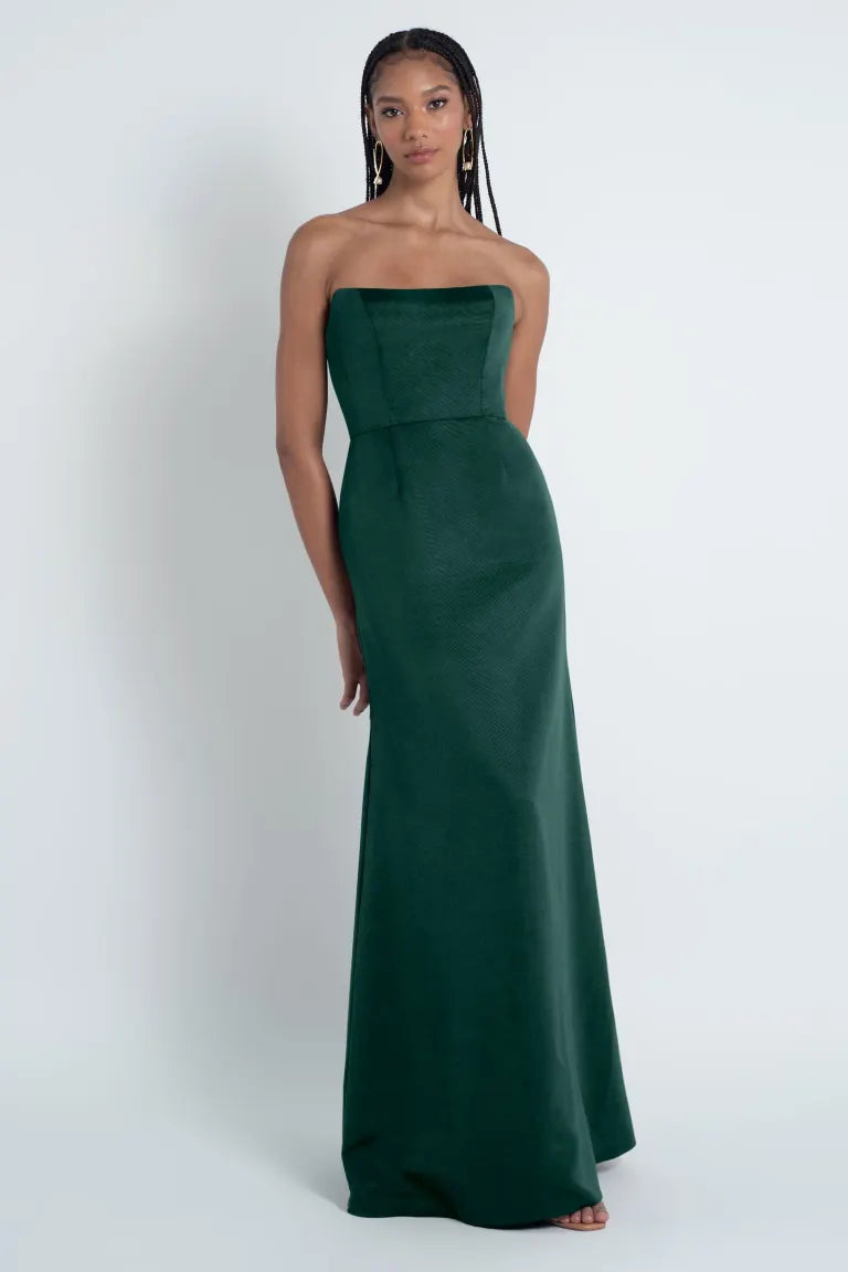 Jenny Yoo Bridesmaid Dress Paige Emerald Jenny Yoo Bridesmaid Dress Paige Emerald