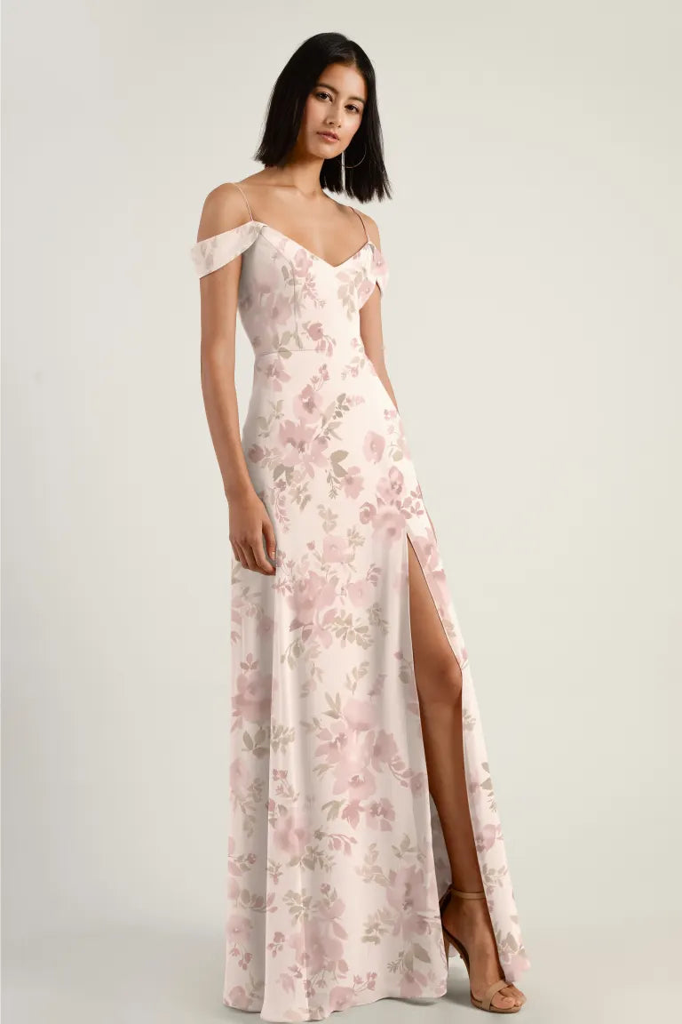 Jenny Yoo Bridesmaid Dress Priya Print Bella Bridesmaids