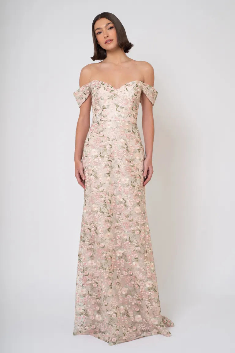 Jenny Yoo Bridesmaid Dress Reina Ophelia Buttercup Multi Jenny Yoo Bridesmaid Dress Reina Ophelia Buttercup Multi