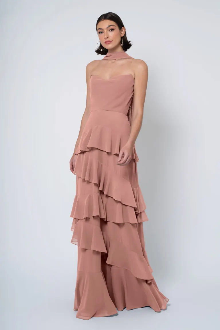 Jenny Yoo Bridesmaid Dress Simona Sea Glass