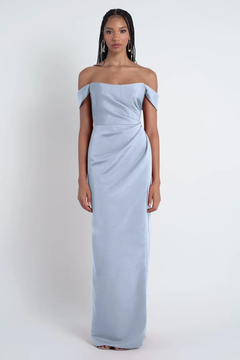 Waverly Wrap Dress | Slate Blue