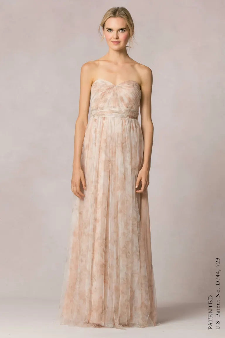 Jenny Yoo Convertible Bridesmaid Dress Annabelle Print Bella Bridesmaids