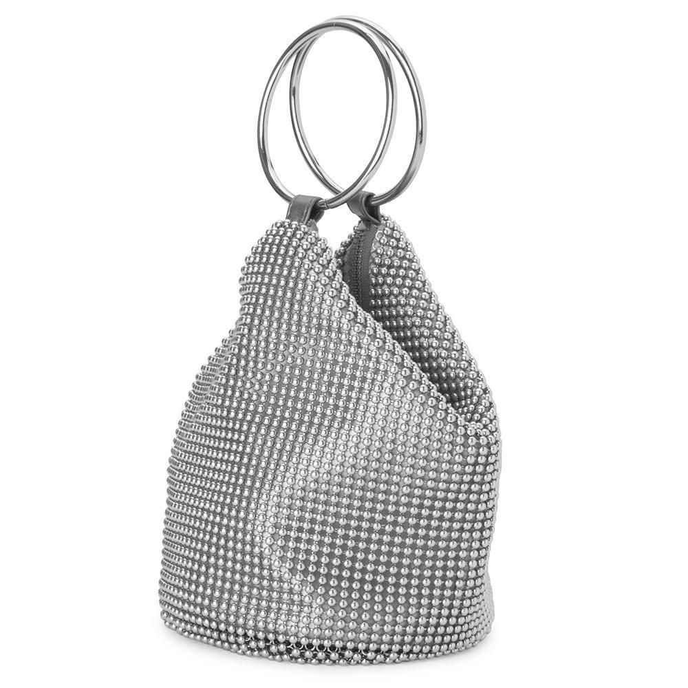 BIANCA BALL MESH HANDLE BAG | Bella Bridesmaids BIANCA BALL MESH HANDLE BAG | Bella Bridesmaids